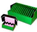 RoHS complaint conductive storage containers