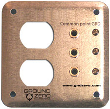 stainless steel grounding plate