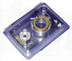 static dissipative clamshell