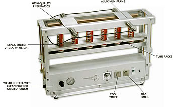 Pneumatic Plastic Tube Sealer